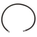 Fragola -6AN PTFE Hose w/ Black Cover- 3 Feet