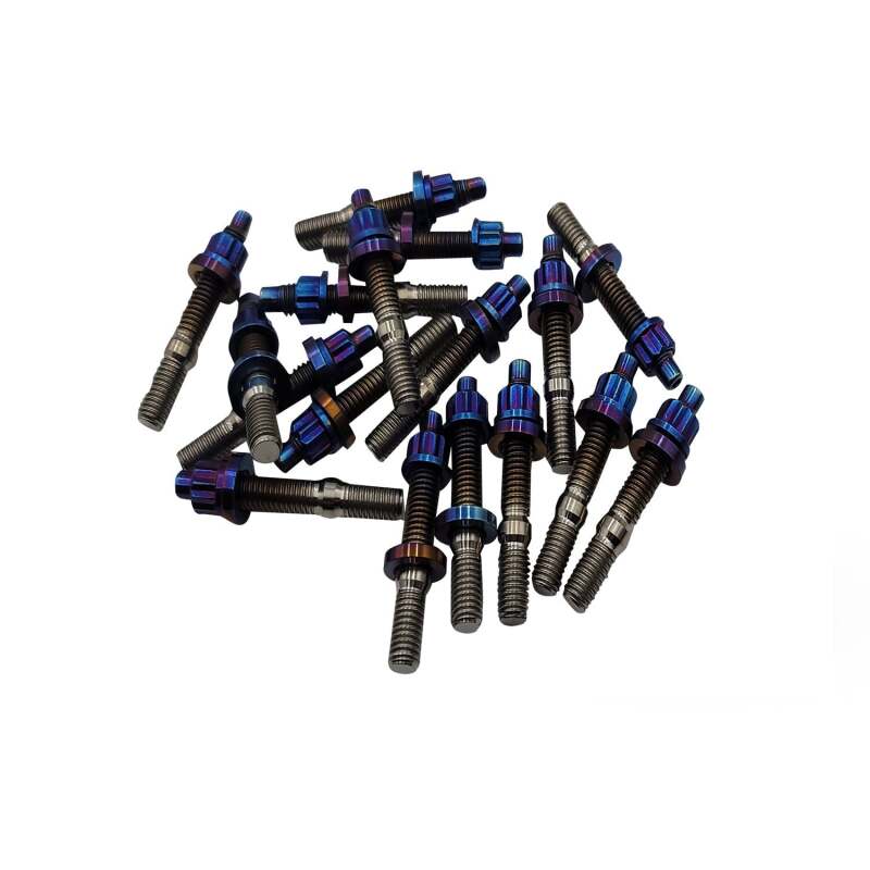 BLOX Racing SUS303 Stainless Steel Manifold Stud Kit M8 x 1.25mm 65mm in Length - 10-piece