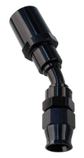 Fragola -6AN Real Street x 30 Degree 3/8 EFI Quick Disconnect Hose End Black
