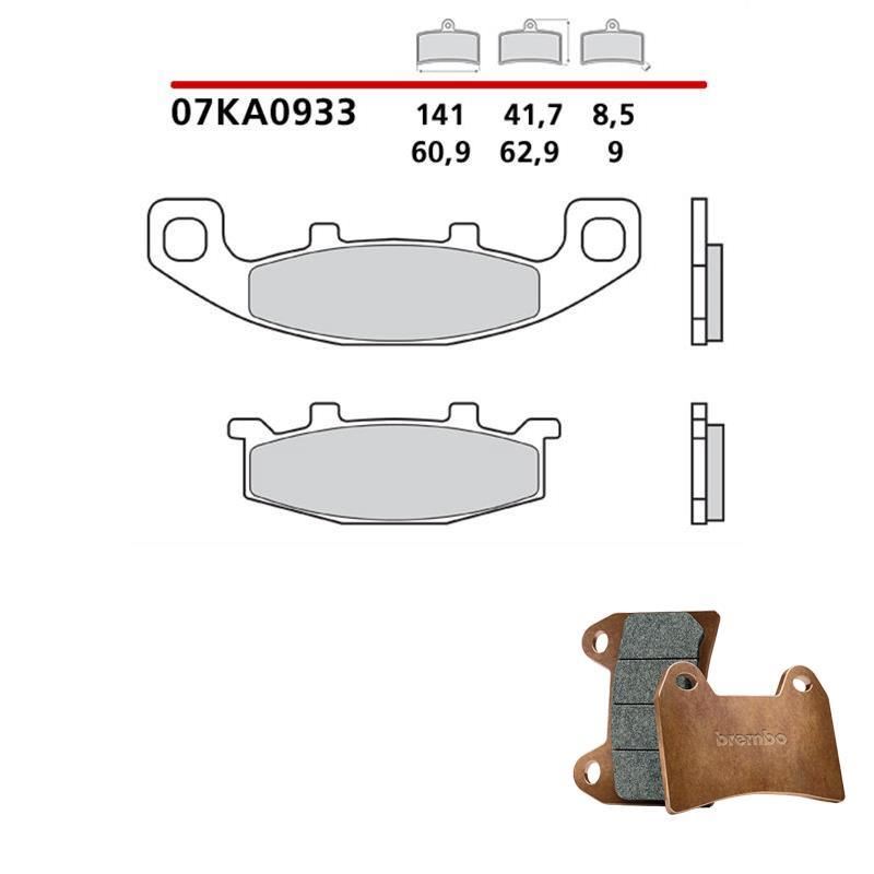Brembo OE 88-07 Kawasaki EX R Ninja 250cc Brake Pad - Front
