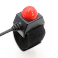 AVIATION VELCRO MOUNT PUSH TO TALK (PTT) COIL CORD