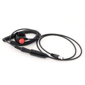 Rugged Radios Velcro Mount Steering Wheel Push to Talk (PTT) with Quick Disconnect for Intercoms