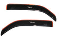 In-Channel 2-Piece Window Deflector Set, Dark Smoke