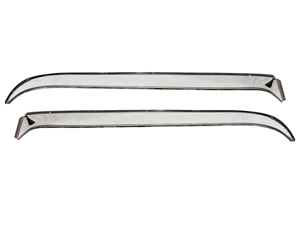 6772 F100/F250/F350 2PC VENTSHADESTAINLESS