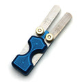 Dual Feeler Gauge Holder - Blue