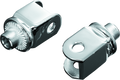 Kuryakyn Splined Peg Adapter Honda Front Chrome
