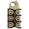 SHURIKEN COPPER BUS BAR PLATE FOR RING TERMINALS