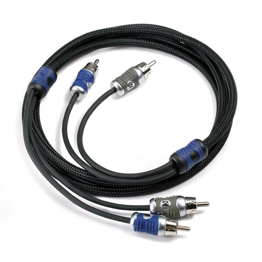 Q-SERIES 2-CH RCA INTERCONNECT 5.0M; RoHS COMPLIANT