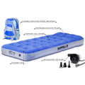 PITTMAN TWIN KID'S MATTRESS BLUE