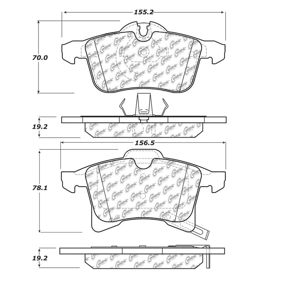 C-TEK Ceramic Brake Pads