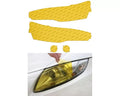 ***Discontinued***Lamin-X Mitsubishi EVO X (08- ) Headlight Covers Yellow
