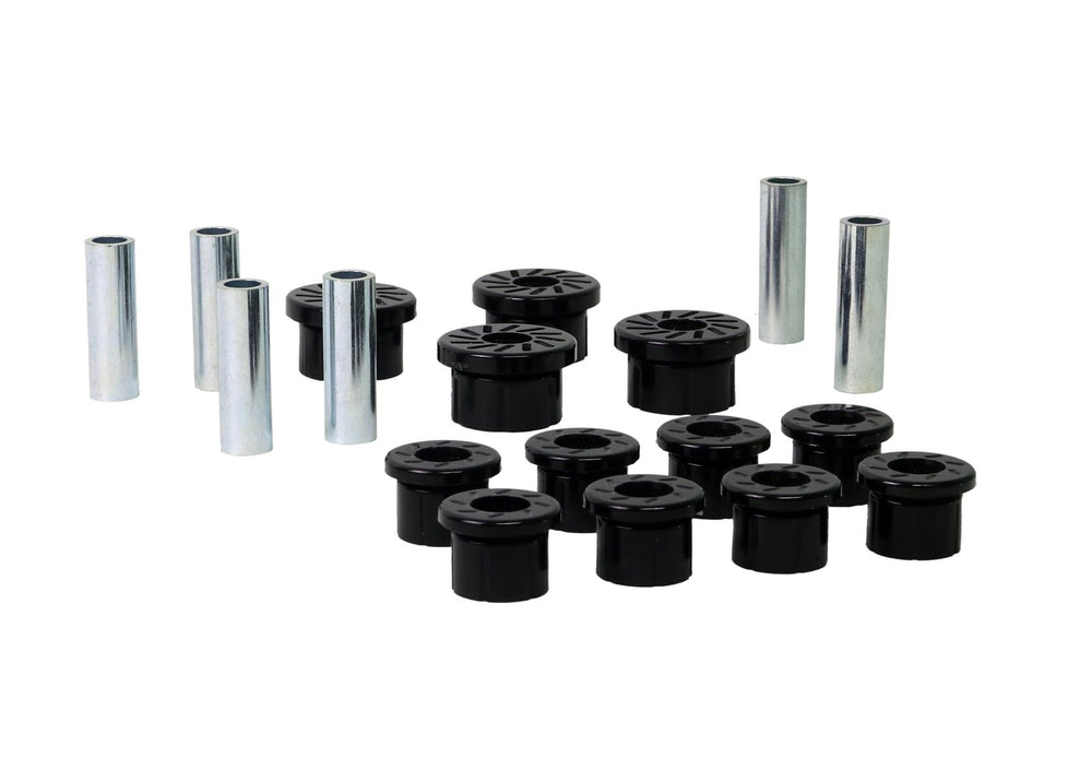 FRONT LEAF SPRING AND SHACKLE BUSHING KIT FITS SUZUKI SAMURAI 8695