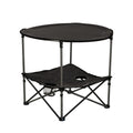 LIPPERT TWOTIER FOLDING CAMPINGTABLE DARK GREY