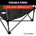 LIPPERT TWOTIER FOLDING CAMPINGTABLE DARK GREY
