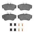 R1 92-99 Volkswagen EuroVan Front Semi Met Pads & Hardware Kit