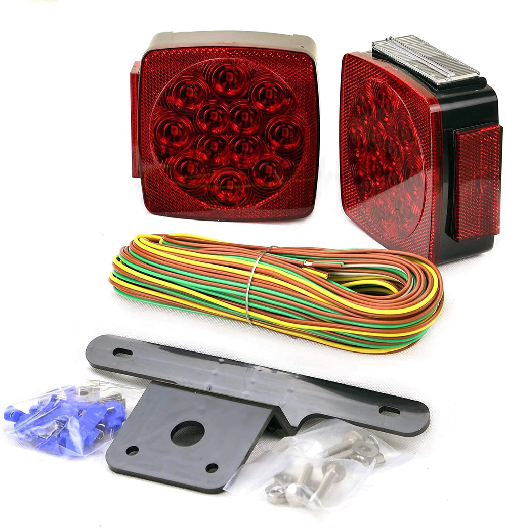Hidden Hitch tail light