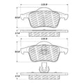 PQ PRO DISC BRAKE PADS WITH HARDWAR