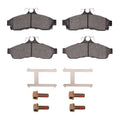 DFC 94-96 Chevrolet Impala Rear 5000 Advanced Semi Metallic Brake Pads and Hardware Kit