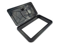 MULTIPURPOSE ACCESS HATCH THUMB LOCK BLACK