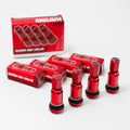 Kansei Premium Branded Red Valve Stems (Set of 4)