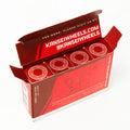 Kansei Premium Branded Red Valve Stems (Set of 4)