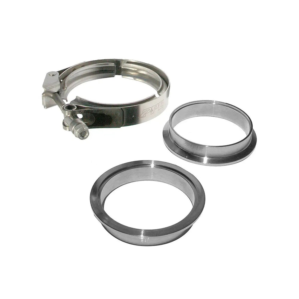3.5 in QR AL V-Band 3 piece Set (1C 1M 1F)