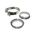 3.5 in QR AL V-Band 3 piece Set (1C 1M 1F)