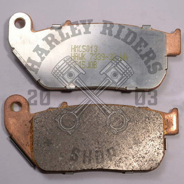 ~(0.9 lbs. 5X2X1)~ Motorcycle Brake Pads Metallic MC Pads