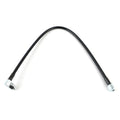 Fragola -3AN Black Covered Assembly Straight x 90ft 18in