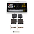 R1 96-15 Chrysler Crossfire Rear Euro Ceramic Pads & Hardware Kit
