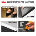 SUPER SILENT SOUND DAMPENING PADS 12IN X 12IN 6 PADS PER PAC