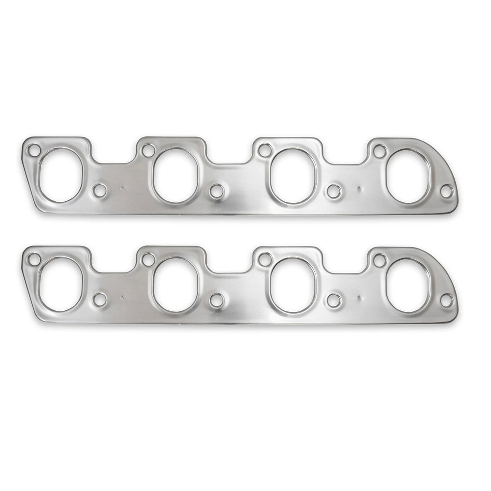 SEAL4GOOD MULTILAYER ALUMINUM FLANGE GASKET FORD 351C 2BBL 351M400 OVAL 1.4
