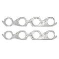 SEAL4GOOD MULTILAYER ALUMINUM FLANGE GASKET CHEVROLET BB ROUND 2.42 IN
