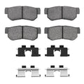 DFC 99-10 Hyundai XG350 Rear 5000 Advanced Ceramic Brake Pads and Hardware Kit
