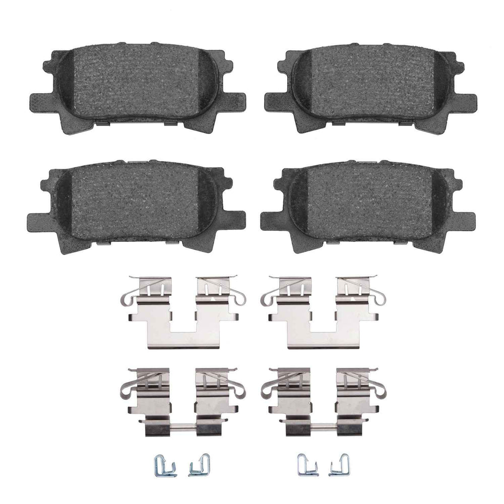 R1 04-09 Lexus RX350 Rear Optimum OE Brake Pads & Hardware Kit