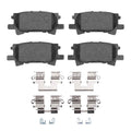 R1 04-09 Lexus RX350 Rear Optimum OE Brake Pads & Hardware Kit