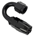 Fragola -6AN x 180 Degree Pro-Flow Hose End - Black