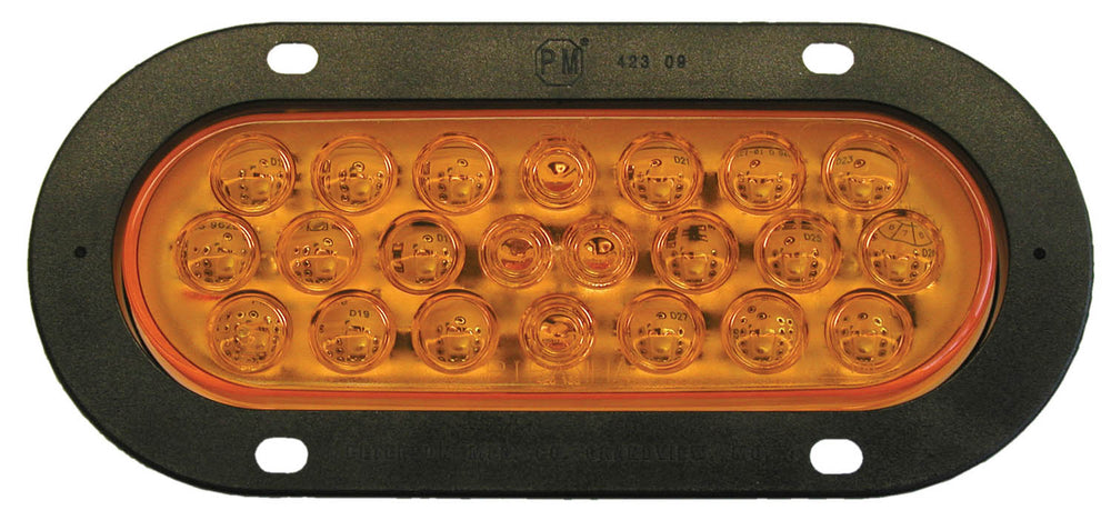 LED STRB LGT OVL FLNG AUX TYPE 1 6