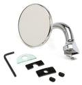 CHROME STEEL 3IN PEEP MIRROR