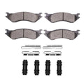 R1 03-03 Dodge Ram 1500 Van Front Semi Met Pads & Hardware Kit