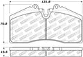 DFC 83-89 Mercedes-Benz 190E Rear Euro 5000 Ceramic Brake Pads and Hardware Kit