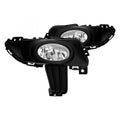 0305 MAZDA 3 4DR FOG LIGHTS(CLEAR)(WIRING KIT INCLUDED)