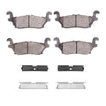 DFC 06-10 Hummer H3T Rear 5000 Advanced Ceramic Brake Pads and Hardware Kit