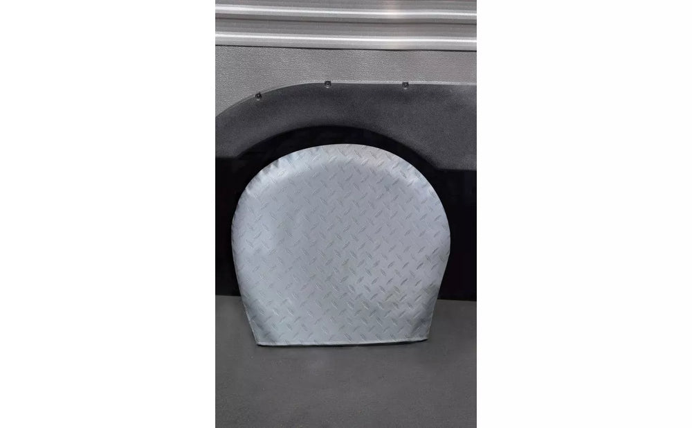 TYRE GARDS DIAMOND PLATED STEEL VINYL SIZE 3 27 IN 29 IN