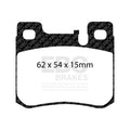 EBC auto part close-up