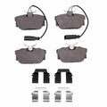 DFC 01-03 Volkswagen EuroVan Rear 5000 Advanced Semi Metallic Brake Pads and Hardware Kit