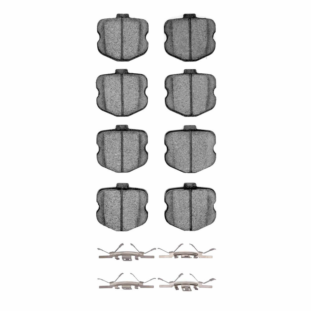 R1 06-13 Chevrolet Corvette Rear Ceramic Pads & Hardware Kit