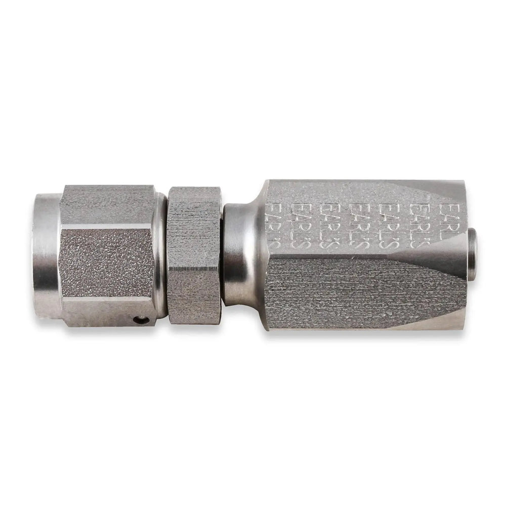 STAINLESS STEEL -6 ST. JIC HOSE END
