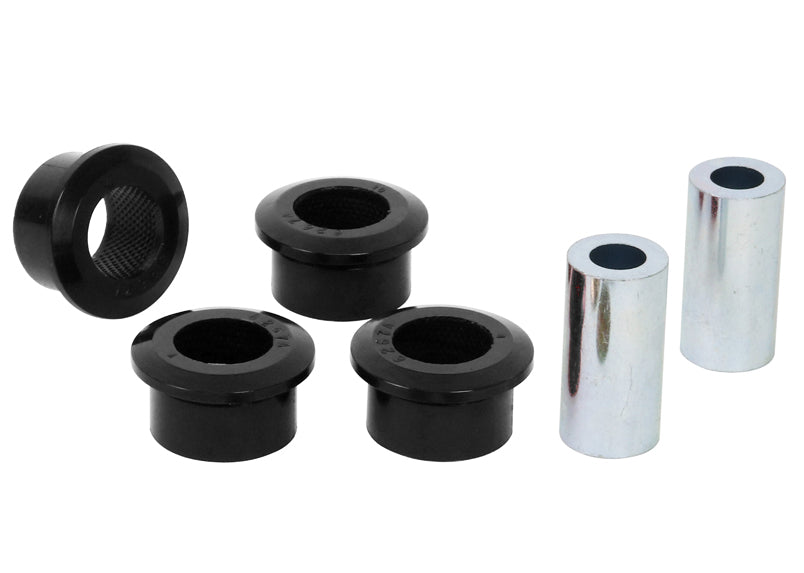 Control arm - upper front inner bushing 4 Bushings 2 Tubes 4 Washers Install Guide Grease