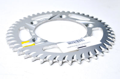 Vortex Racing Aluminum Rear Sprocket 420 47 Tooth- Silver